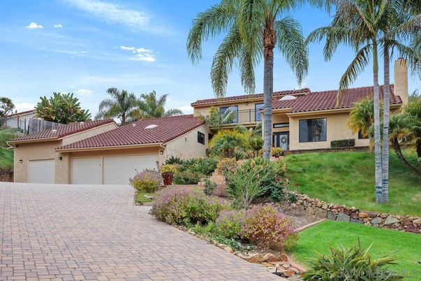 Attached, Backyard, Exterior, Facade, Mediterranean