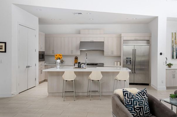 Interior, Kitchen, Recessed Lighting, Stainless Steel Appliances