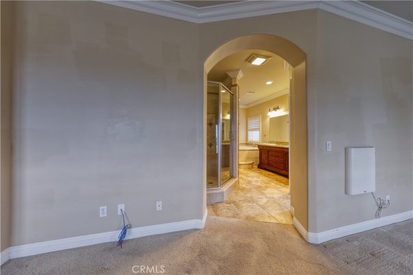 Bathroom, Empty room, Interior, Recessed Lighting