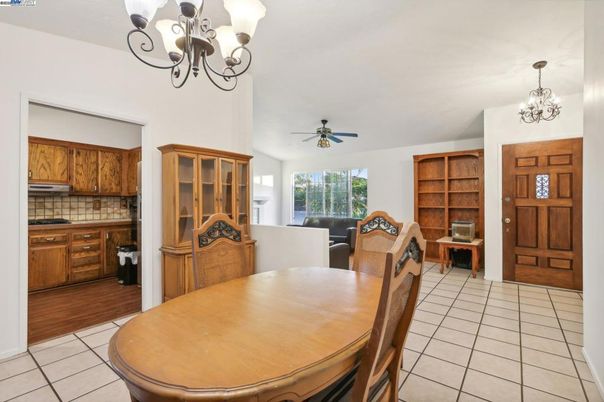 Chandelier, Dining room, Interior, Kitchen, Wood Texture Flooring