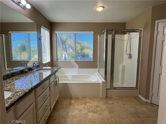 Bathroom, Dual Sink Vanities, Glass Shower, Interior