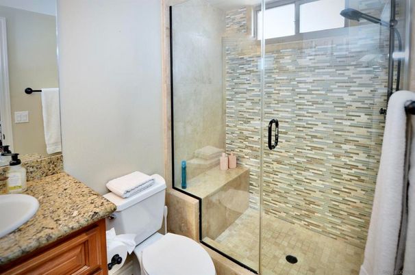 Bathroom, Glass Shower, Interior