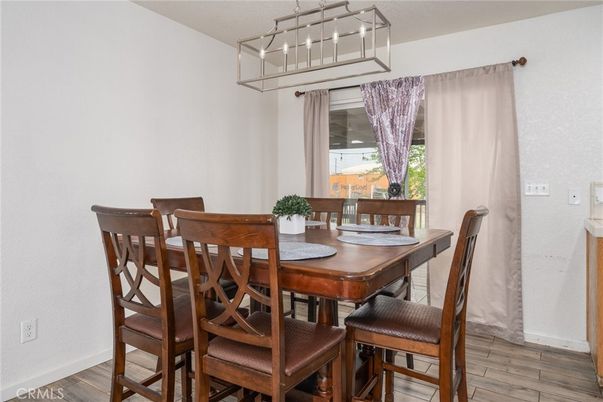 Dining room, Interior, Wood Texture Flooring