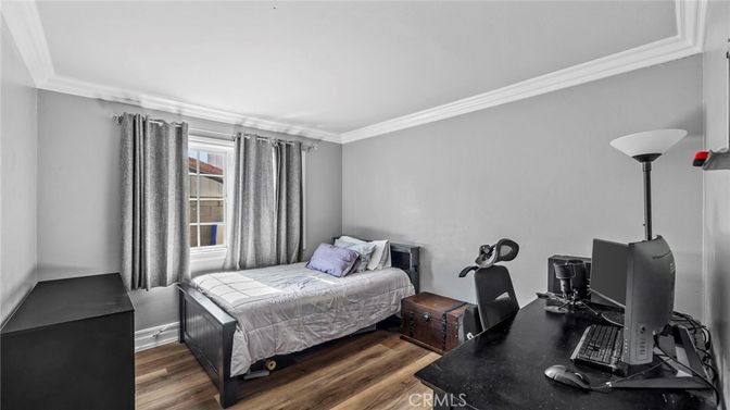 Bedroom, Home Office, Interior, Wood Texture Flooring