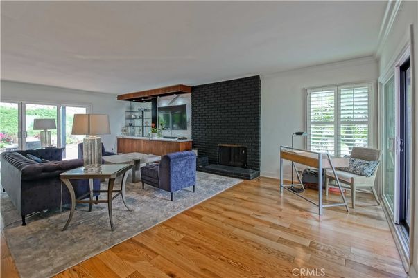 Fireplace, Interior, Living room, Stone Walls, Wood Texture Flooring