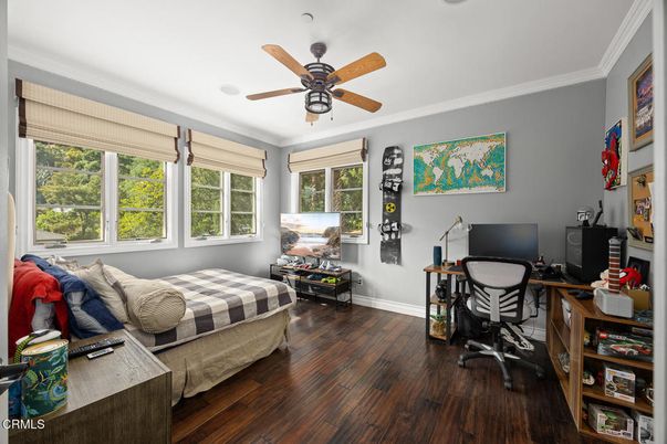 Bedroom, Home Office, Interior, Wood Texture Flooring