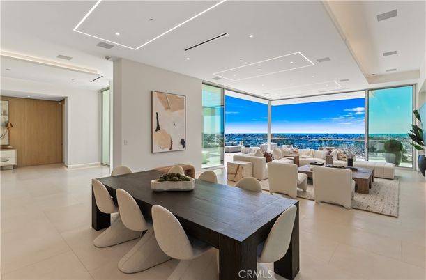 Dining room, Interior, Living room, Recessed Lighting