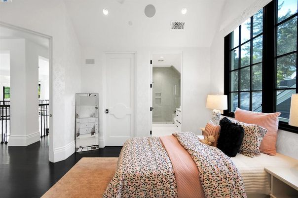 Bathroom, Bedroom, Interior, Recessed Lighting, Wood Texture Flooring