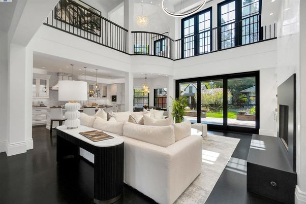 Dining room, Interior, Kitchen, Living room, Pendant Lights, Recessed Lighting