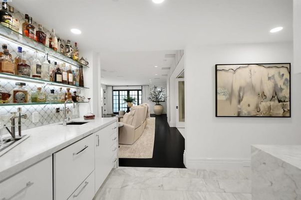 Interior, Marble, Recessed Lighting