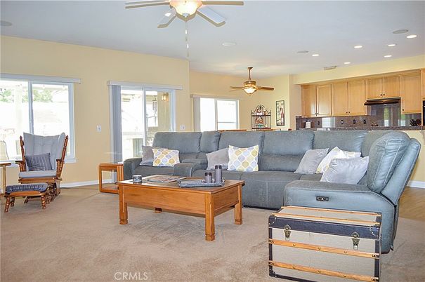 Interior, Kitchen, Living room, Recessed Lighting