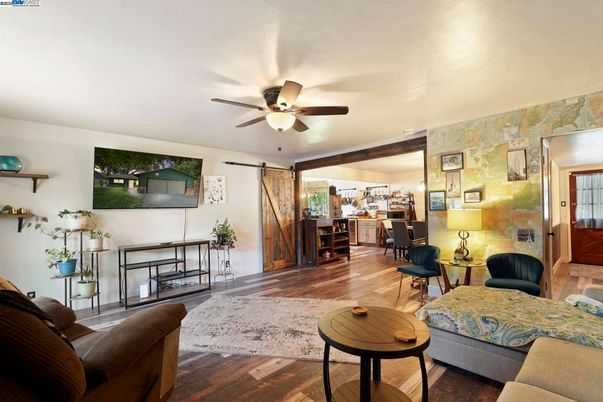 Dining room, Interior, Wood Texture Flooring