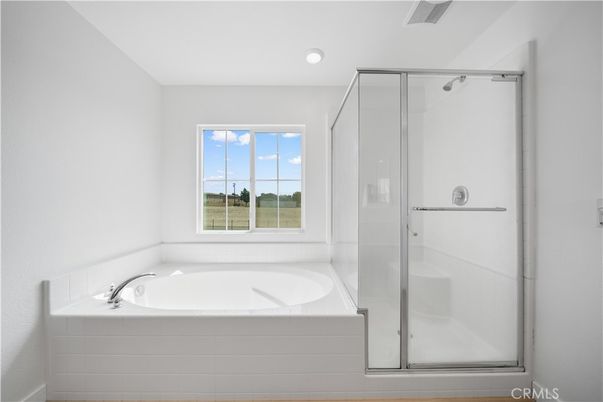 Bathroom, Glass Shower, Interior, Recessed Lighting, Water