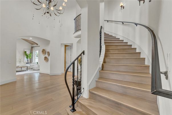 Chandelier, Interior, Wood Texture Flooring