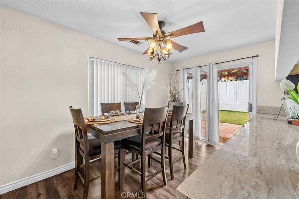 Dining room, Interior, Wood Texture Flooring