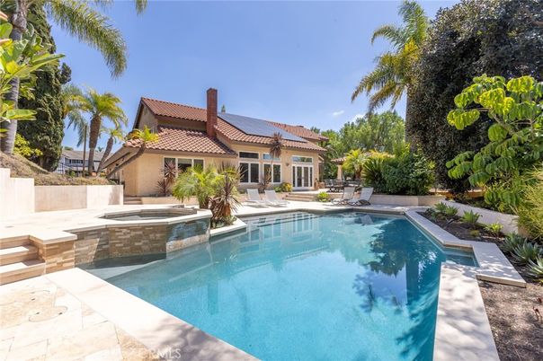 Exterior, Pool, Solar Panels