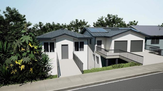 Exterior, Facade, Solar Panels, Mediterranean