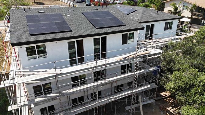 Exterior, Solar Panels