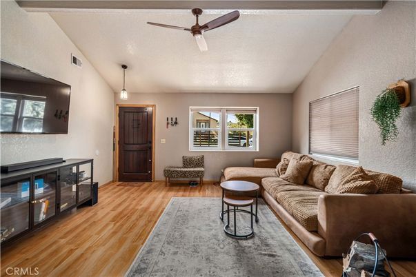 Interior, Living room, Pendant Lights, Wood Texture Flooring