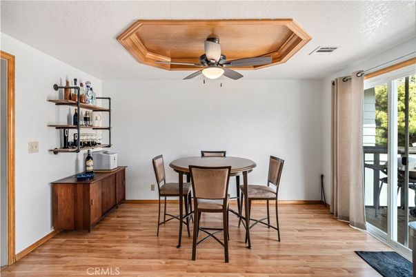 Dining room, Interior, Wood Texture Flooring