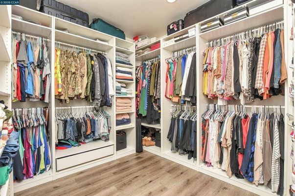 Interior, Recessed Lighting, Walk-in Closets, Wood Texture Flooring