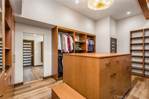 Interior, Recessed Lighting, Walk-in Closets, Wood Texture Flooring