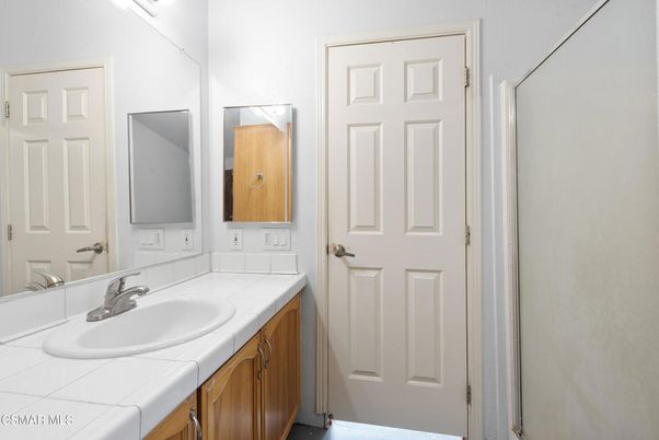 Bathroom, Dual Sink Vanities, Interior, Tile Countertops