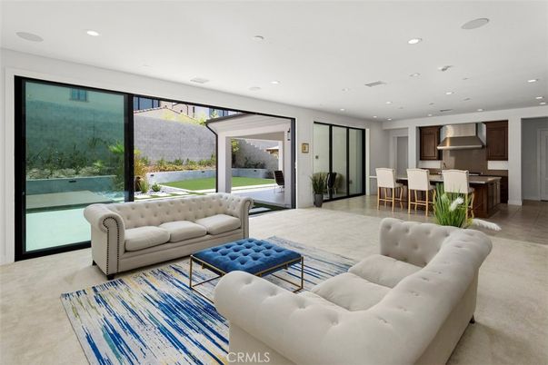 Interior, Kitchen, Living room, Recessed Lighting