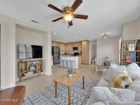 Dining room, Interior, Kitchen, Living room, Recessed Lighting, Stainless Steel Appliances