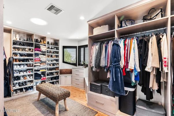 Interior, Recessed Lighting, Walk-in Closets, Wood Texture Flooring