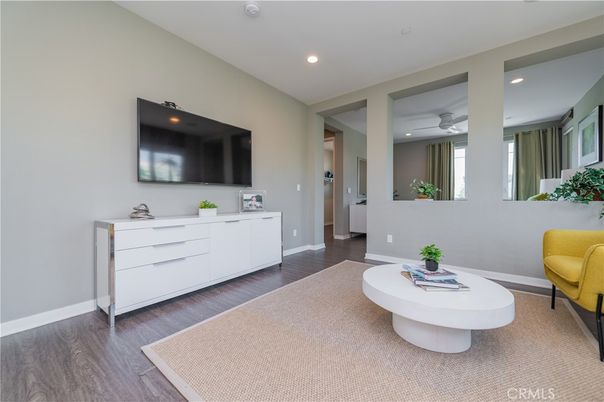 Interior, Recessed Lighting, Wood Texture Flooring