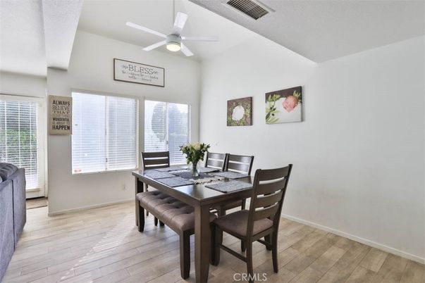 Dining room, Interior, Wood Texture Flooring