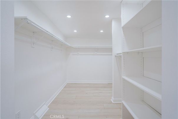 Interior, Recessed Lighting, Walk-in Closets, Wood Texture Flooring
