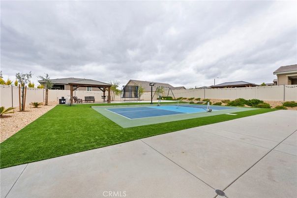 Backyard, Exterior, Tennis Courts