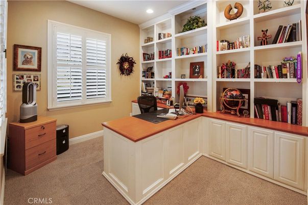 Home Office, Interior, Recessed Lighting