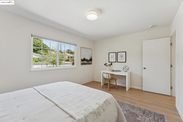 Bedroom, Home Office, Interior, Wood Texture Flooring