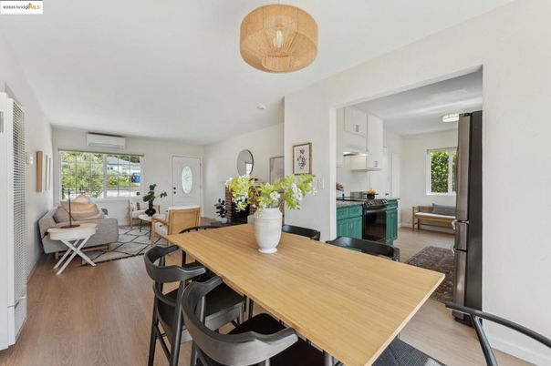 Dining room, Interior, Kitchen, Living room, Wood Texture Flooring
