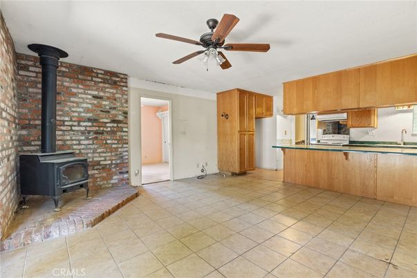 Interior, Kitchen, Stone Walls