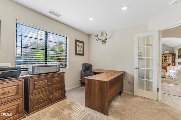 Bedroom, Home Office, Interior, Recessed Lighting