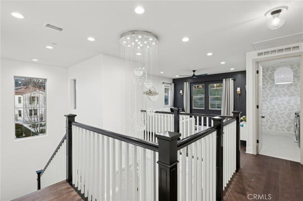 Interior, Pendant Lights, Recessed Lighting, Wood Texture Flooring