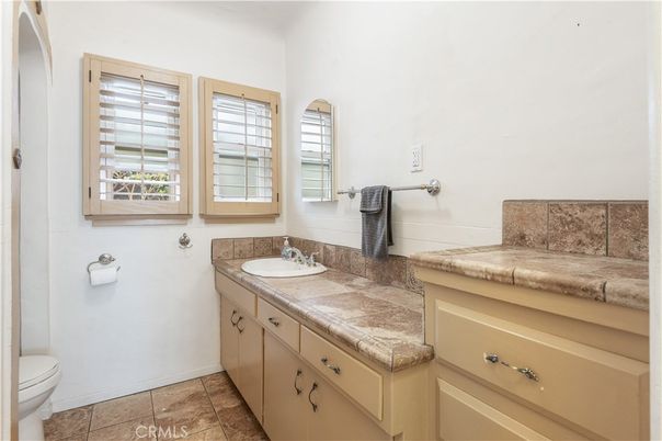 Bathroom, Dual Sink Vanities, Interior, Tile Countertops