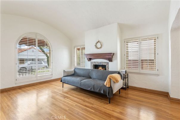Fireplace, Interior, Wood Texture Flooring