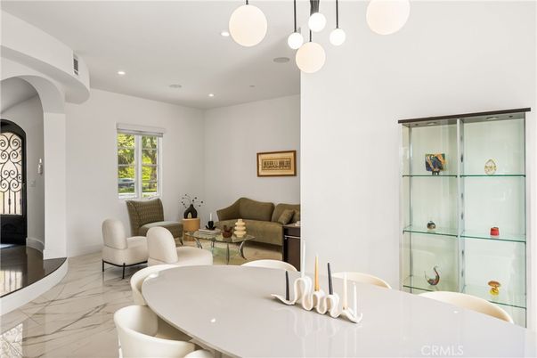 Interior, Living room, Marble, Pendant Lights, Recessed Lighting