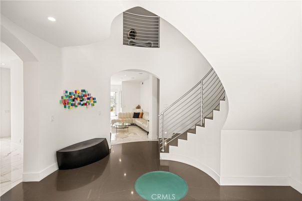 Interior, Marble, Recessed Lighting