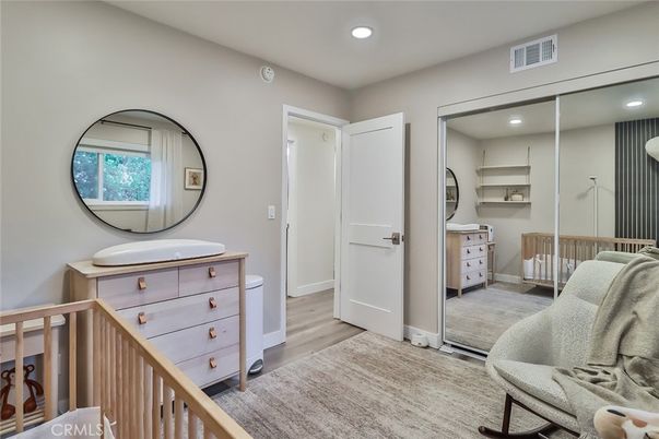 Bathroom, Interior, Recessed Lighting, Wood Texture Flooring