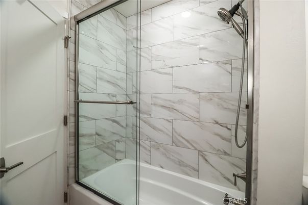 Bathroom, Glass Shower, Interior, Marble Walls