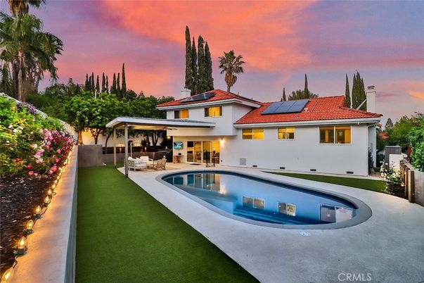 Backyard, Exterior, Pool, Solar Panels