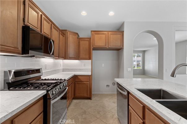 Interior, Kitchen, Recessed Lighting, Stainless Steel Appliances