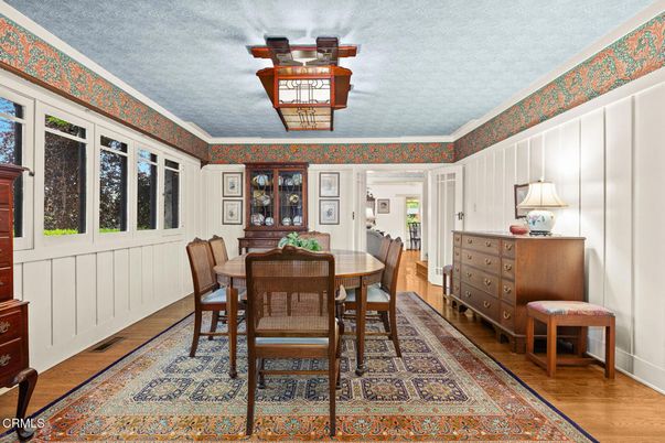 Dining room, Interior, Wood Texture Flooring