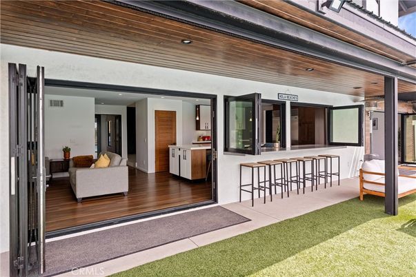 Exterior, Interior, Recessed Lighting, Wood Texture Flooring